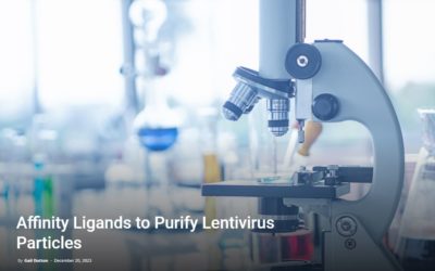 Affinity Ligands to Purify Lentivirus Particles